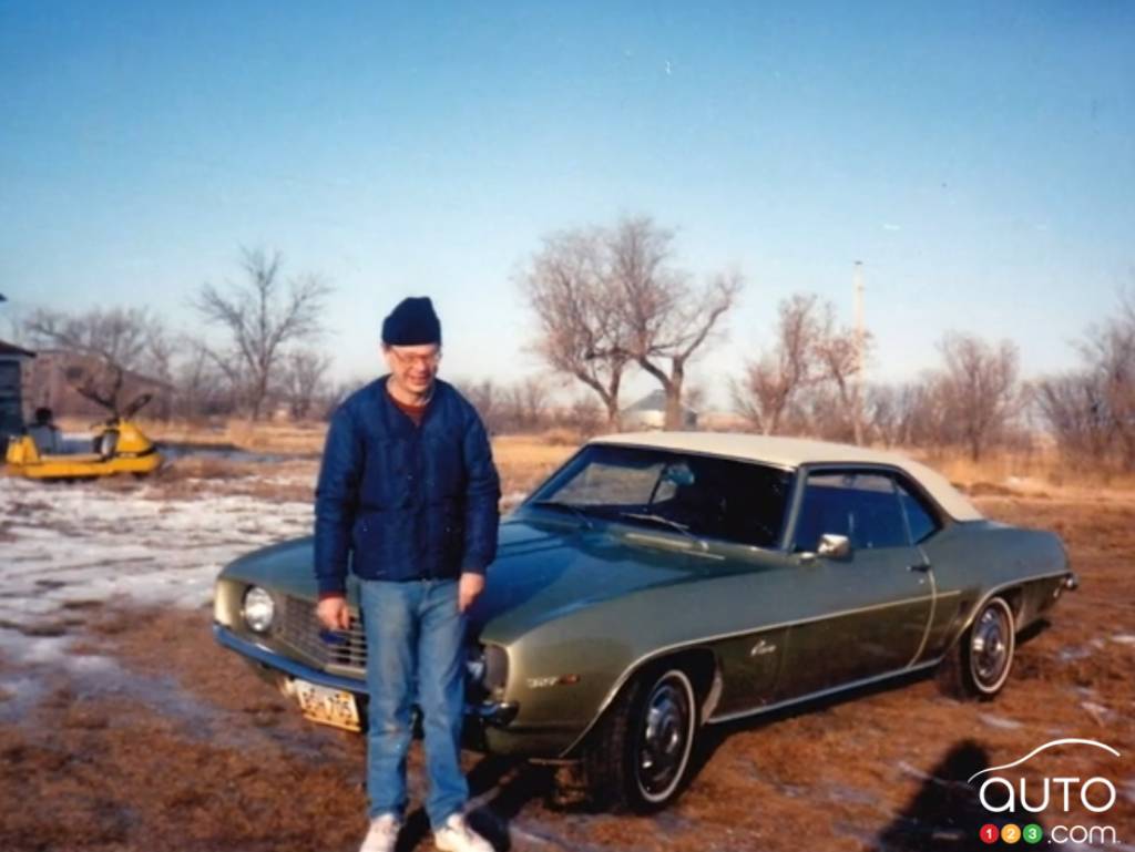 Dave Debertin et sa Chevrolet Camaro 1969